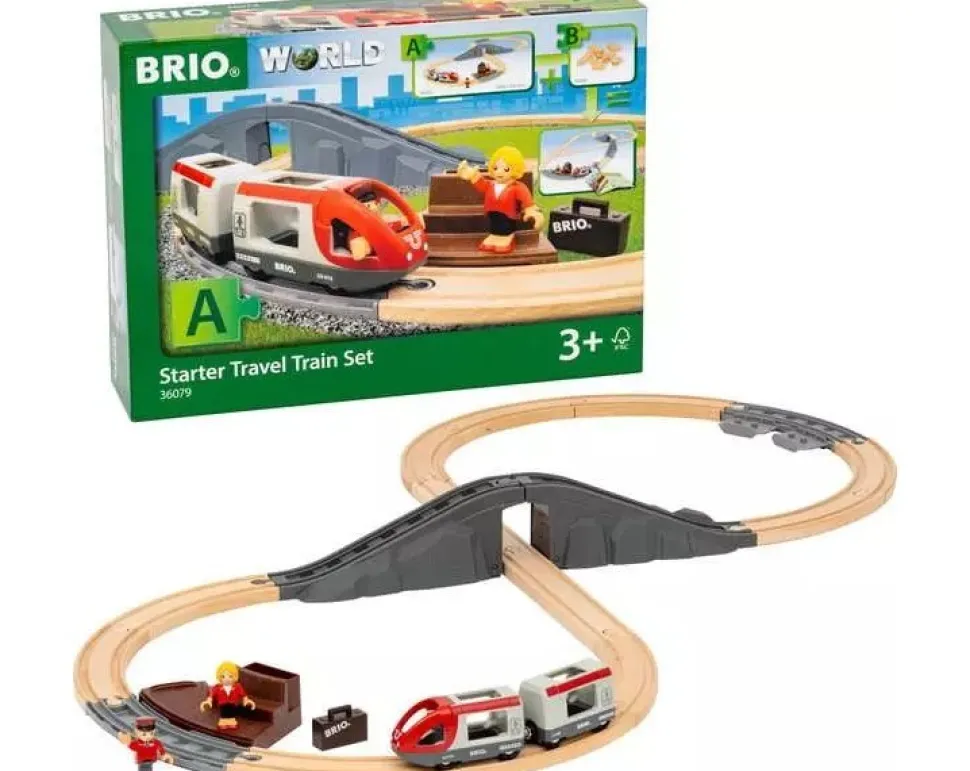 BRIO World Starter Travel Train Set 36079