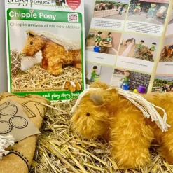 Crafty Ponies Chippie Pony to Make with a Story about moving stables.