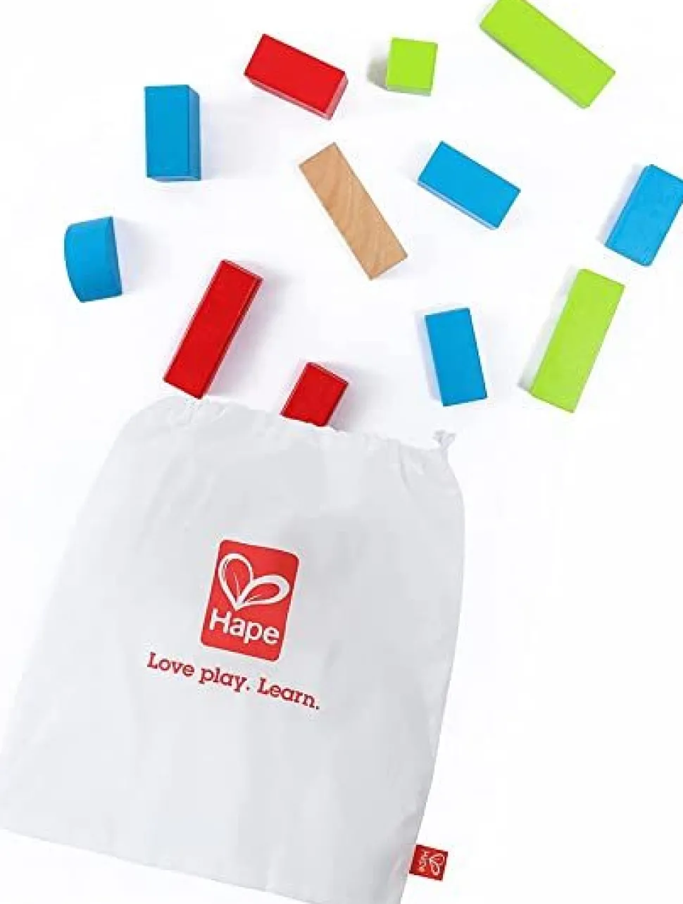 Hape Maple Wooden Building Blocks