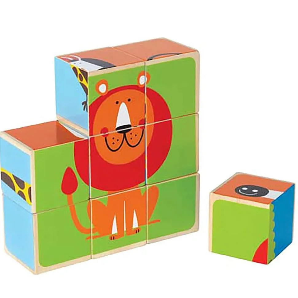 Hape Zoo Animals Block Puzzle