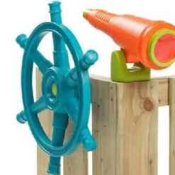 KBT Ships Large Steering Wheel Turquoise