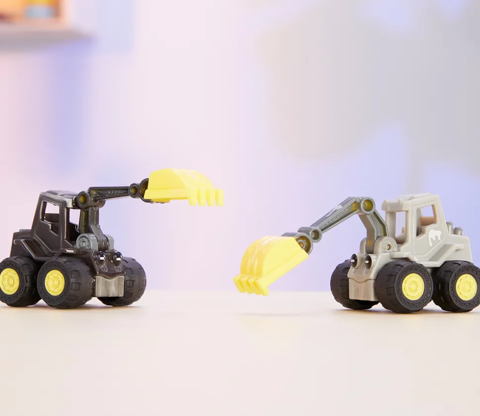 Little Tikes Lets Go Cozy Coupe Construction Vehicle Set