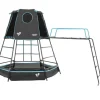 TP Explorer Metal Climbing Frame Black with Jungle Run